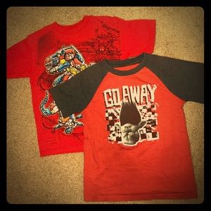 Set of 2 Boys Graphic T-Shirts
